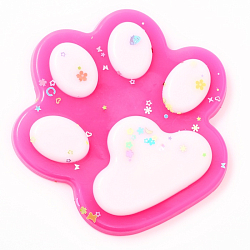 Сквиш антистресс - игрушка «Кошачья лапка», с блёстками, МИКС 10843338