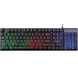 Клавиатура ГАРНИЗОН GK-200GL черная, USB