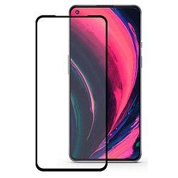 Противоударное стекло MIETUBL для ONEPLUS NORD 2 5G/1+NORD CE 5G, SUPER-D, черное, в техпаке