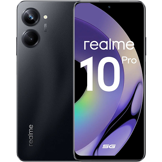 Смартфон Realme 10 Pro 5G 8/128 Чёрный (Уценка)