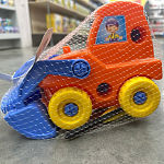 Игрушка "Трактор" 19 пр., отвертка, 22 см (в сетке) У825