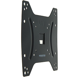 Кронштейн KROMAX OPTIMA-200 black, 15"-42", max 25 кг, настенный, 0 ст свободы, 23.5 мм, max VESA 200x200 мм