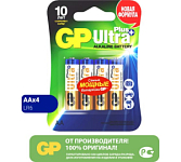 Элемент питания GP LR06 ULTRA PLUS BL-4