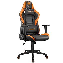 Кресло игровое Cougar FORTRESS (Black-Orange)