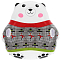 Тюбинг надувной бескамерный H2OGO! Snow 120 х 121 см 39063