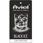 Ароматизатор AVIEL "BLACK ICE" картонный
