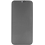 Противоударное стекло NONAME для iPhone 14 Plus черное, полный клей, антишпион в техпаке