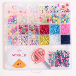 Набор для создания украшений «Ассорти» бусины/бисер, леска, фурнитура