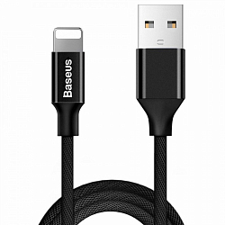 Кабель USB <--> Lightning  1.8м BASEUS Yiven Cable черный (CALYW-A01)