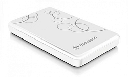 Внешний жёсткий диск 2.5" 1TB Transcend StoreJet 25A3 (TS1TSJ25A3W) белый