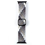 Ремешок XO BT06B 42/44/45/49мм (темный шоколад) с цветной пряжкой