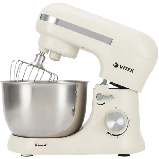 Миксер планетарный Vitek VT-PM0110 1500Вт кремовый
