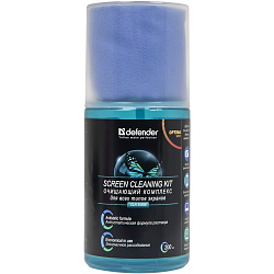 Спрей-очиститель DEFENDER CLN30598 для экранов (200 мл+1салфетка)