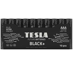 Элемент питания TESLA BLACK+ LR03 SHRINK 10 (10/120/720/51840)