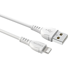 Кабель USB <--> Lightning  1.0м BOROFONE BX51 белый