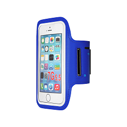 Чехол спортивный DF универсальный 5,8" SportCase-01 (blue)