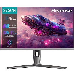 Монитор игровой 27" HISENSE 27G7H (IPS/ Mini-LED/ 2560x1440/ 170 Гц), темно-серый