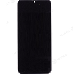 Дисплей для Samsung A315F Galaxy A31 в рамке + тачскрин (черный) (OLED)