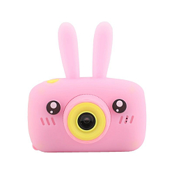 Фотоаппарат детский X500 Кролик  розовый
