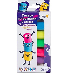 Набор для детской лепки «Тесто-пластилин 6 цветов» TA1090