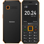 Кнопочный телефон XENIUM X300 Оранжевый+Черный