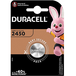 Элемент питания DURACELL CR2450 BL-1