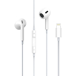 Наушники AXXA AW-03 белый, Lightning