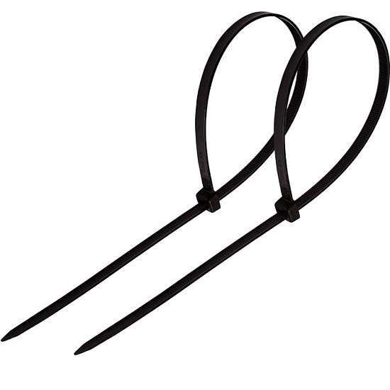 Хомут-стяжка PROconnect 4,8 х 350 мм, черная (100 шт)