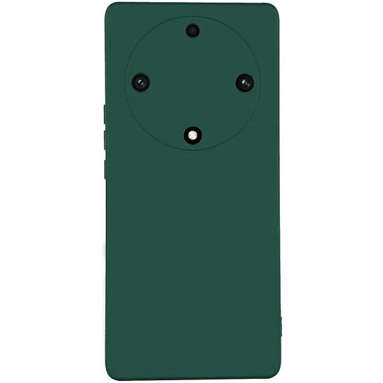 Задняя накладка SILICONE COVER для Honor X9 5G №12 Темно-зеленый