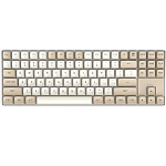 Клавиатура БП VOROTEX MK87R Yellow Switch, молочно-коричневый