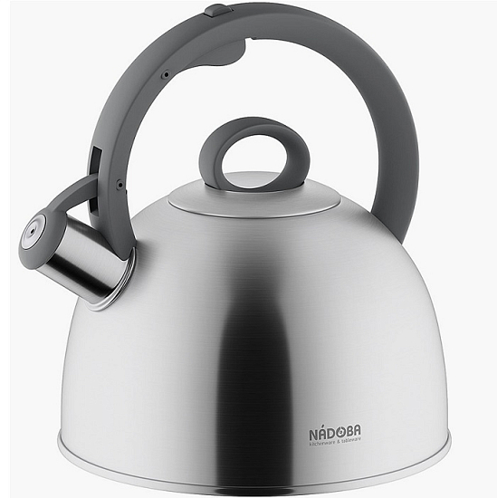 Чайник со свистком 2,9л NADOBA, серия SANDRA