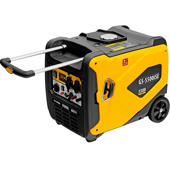 Генератор инверторный DENZEL GS-3000iS, 3,0 кВт, 230 В, закрытый корпус, ручной старт/