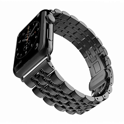 Металлический ремешок NONAME для Apple Watch 42/44mm чёрный