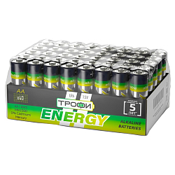Элемент питания Трофи LR06 Bulk-40 ENERGY Alkaline (40/720/17280)