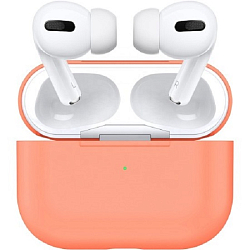 Силиконовый чехол ISA для AirPods Pro 2 №4 papaya
