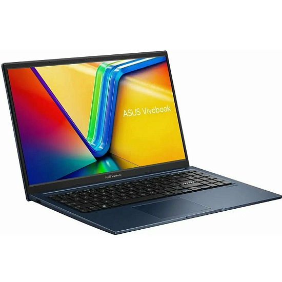 Ноутбук 15.6" Asus Vivobook 15 X1504ZA-BQ1150 (Intel Core i7-1255U/ 16Gb/ SSD 512Gb/ DOS) (90NB1021-M01P50), blue