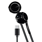 Наушники WALKER H735, Type-C, черные