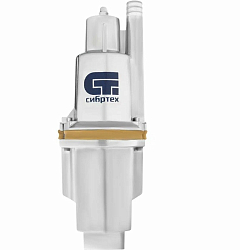 Вибрационный насос СИБТЕХ СВН300-15, верхний забор, 300 Вт, напор 75 м, 1200 л/ч, кабель 15 м