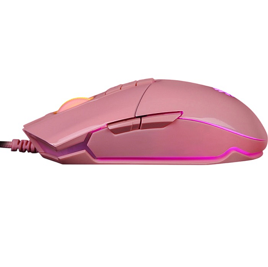 Мышь A4TECH P91s Bloody розовый, USB