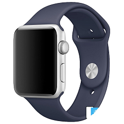 Силиконовый ремешок SPORT BAND 42/44/45/49мм, 32_синий