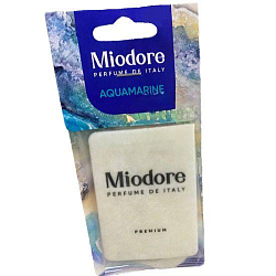 Ароматизатор MIODORE- AQUAMARINE (подвесной картонный)