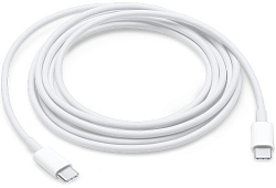 Кабель Type-C <--> Type-C  2.0м Apple белый (COPY)