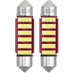 Лампа светодиодная AVS SV050 T11/белый/ (SV8,5) series PRO light CANBUS CSP 1860 31мм 12-24V., блистер 2 шт