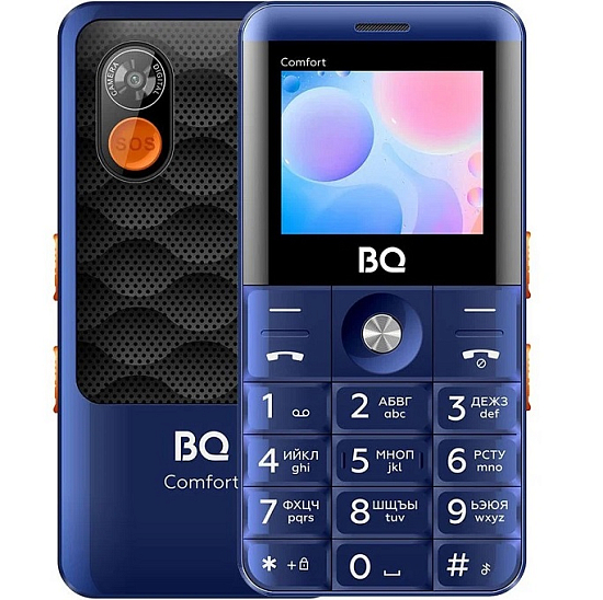 Телефон BQ 2006 Comfort Blue+Black (Уценка)
