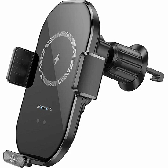 Автомобильный держатель BOROFONE BH205 Rusher, 15W, чёрный