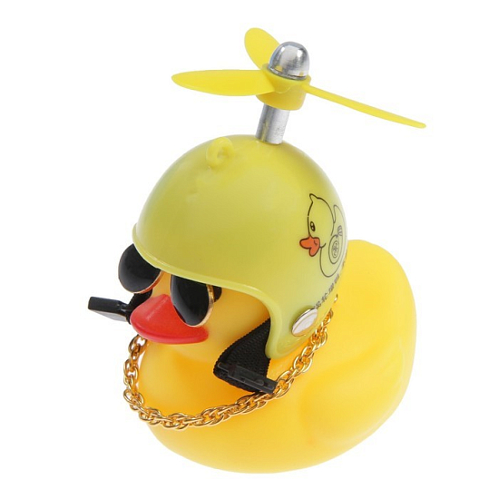 Утка с пропеллером, цвет желтый, микс   4708037