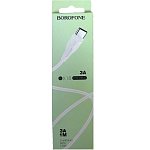 Кабель USB <--> Type-C  1.0м BOROFONE BX18 Optimal белый