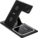 Беспроводное ЗУ XO-WX023 3в1 15W, черное