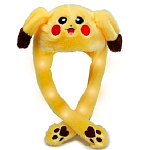 Шапка Пикачу с двигающимися ушами