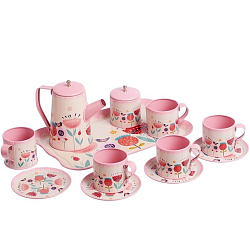 Набор металлической посуды «Чаепитие», 14 предметов 4361703